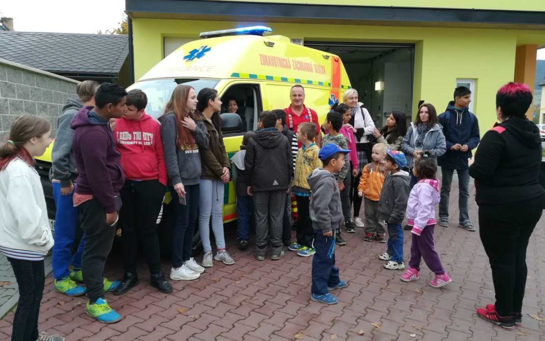 Děti v Krnově a ve Vrbně se seznámily s činností záchranářů