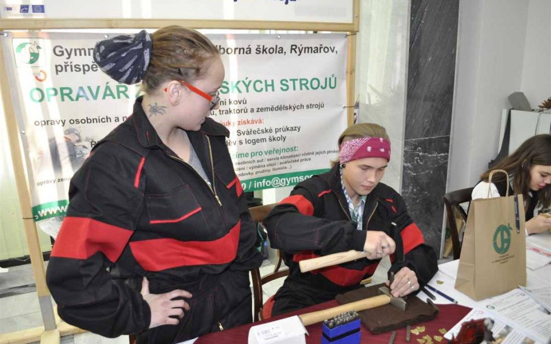 Veletrh představil více jak třicet technických oborů