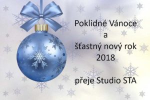 Šťastné a veselé Vánoce přeje Studio STA