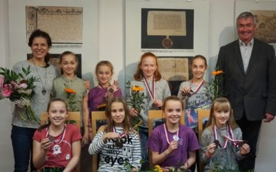 Starosta Rýmařova ocenil úspěšné tanečnice ZUŠ