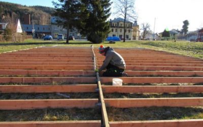 Chystejte brusle, ve Vrbně se připravuje kluziště