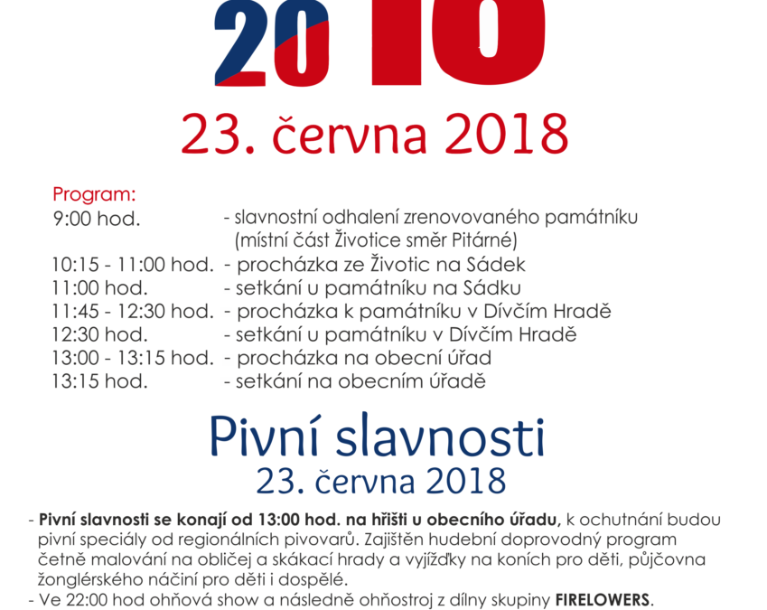 V Dívčím Hradě bude slavnostně odhalen renovovaný památník obětem 1. světové války