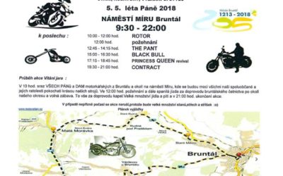 Motorkáři v Bruntále přivítají jaro
