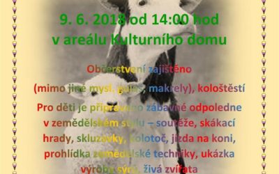 Staré Heřminovy pořádají Den obce, bude se soutěžit v dojení krávy