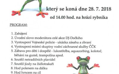 Andělskohorský žabák nabídne netradiční soutěže