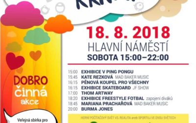 Na Hlavním náměstí v Krnově proběhne charitativní odpoledne plné zábavy