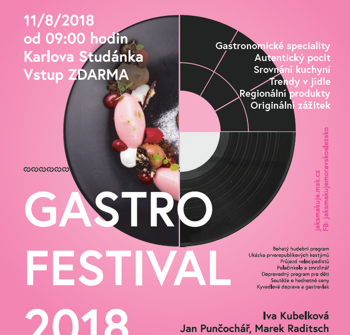 V Karlově Studánce se připravuje Gastrofestival Jak šmakuje Moravskoslezsko?