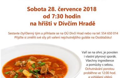 Z kotlíků v Dívčím Hradě opět zavoní guláše