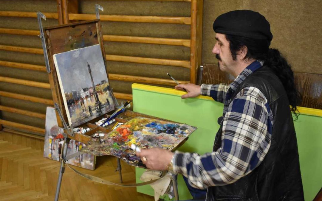 Malíři přenesli krásy Bruntálu na svá plátna