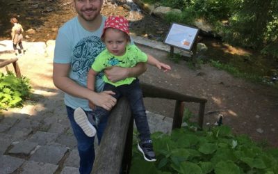 Zpěvák Martin Chodúr vyrazil na výlet do Karlovy Studánky