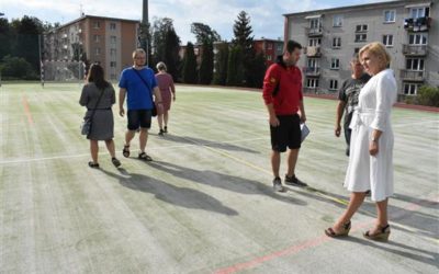 K výuce tělesné výchovy školám v Bruntále poslouží nová sportoviště