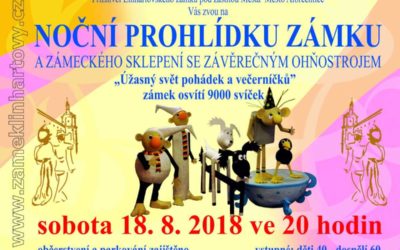 Linhartovský zámek osvítí  9 000 svíček