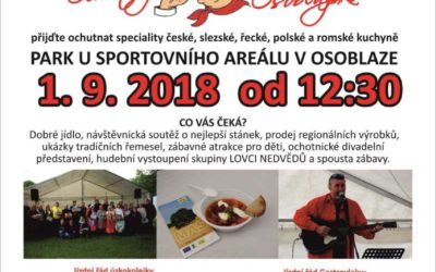 Zářijovou sobotu opět oživí Gastrofestival Ochutnej Osoblažsko