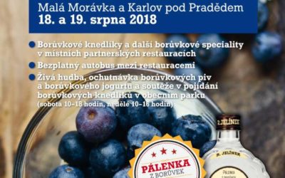 V Malé Morávce proběhnou Borůvkové hody