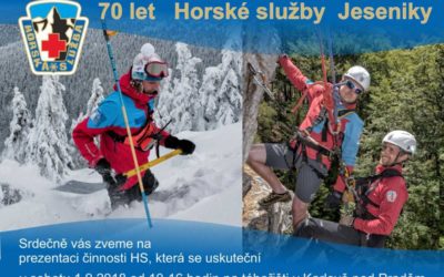 Horská služba Jeseníky oslaví 70 let
