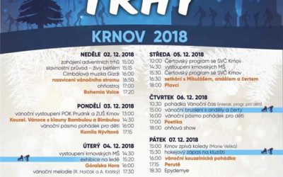 Novinkou adventních trhů v Krnově bude kluziště a videomapping