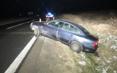 Opilý řidič vypil před jízdou šest velkých odlivek tvrdého alkoholu