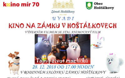 Salónek Hošťálkovského zámku se promění v kino