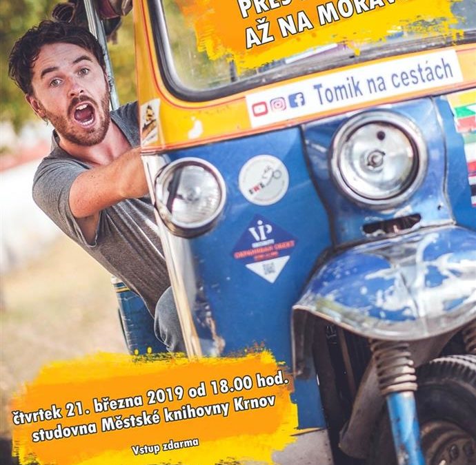 V Krnově proběhne cestopisná přednáška s Tomášem Vejmolou