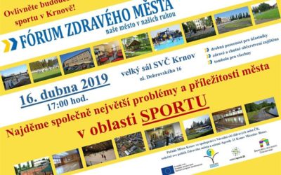 Fórum Zdravého města Krnova patří sportu