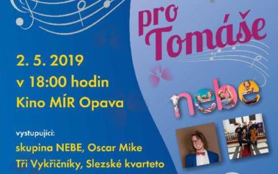 Na Benefičním koncertě pro Tomáše vystoupí i skupina Nebe