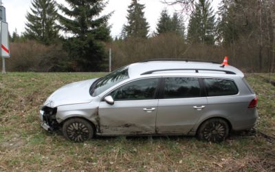 Řidička při jízdě usnula