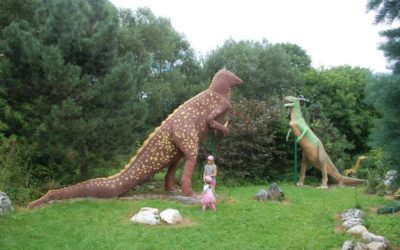 Nejstarší český dinopark najdete u Města Albrechtic