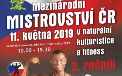 Mezinárodní Mistrovství České republiky v naturální kulturistice a fitness proběhne v Bruntále