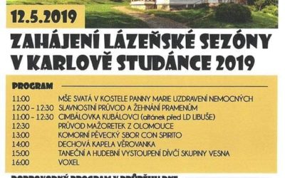 Karlova Studánka zahajuje lázeňskou sezónu