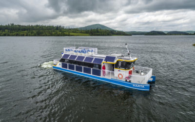 Nová elektroloď převeze výletníky i s koly a kočárky