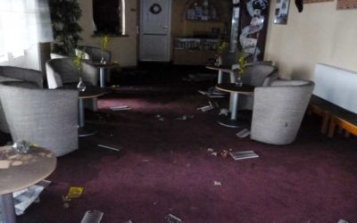 V SVČ začala sanace škod po požáru recepce
