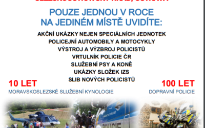 Den policie se koná v prostorách Slezskoostravského hradu v Ostravě