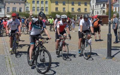 Bruntálem projela veřejná cyklotour Na kole dětem 2019