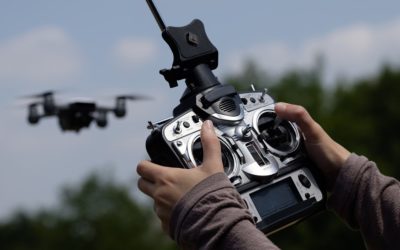 Nad dronem ztratil kontrolu při prvním letu