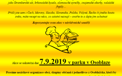Pořadatelé přijímají přihlášky na 8. ročník gastrofestivalu Ochutnej Osoblažsko