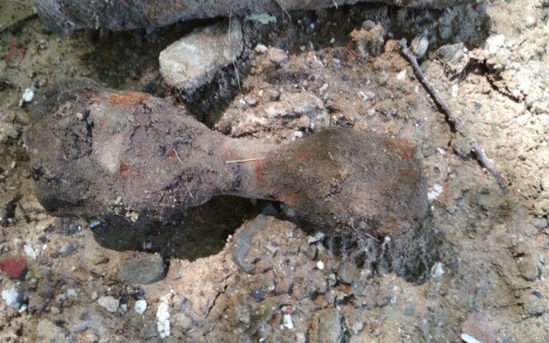 Muž při výkopových pracích v Liptani nalezl munici