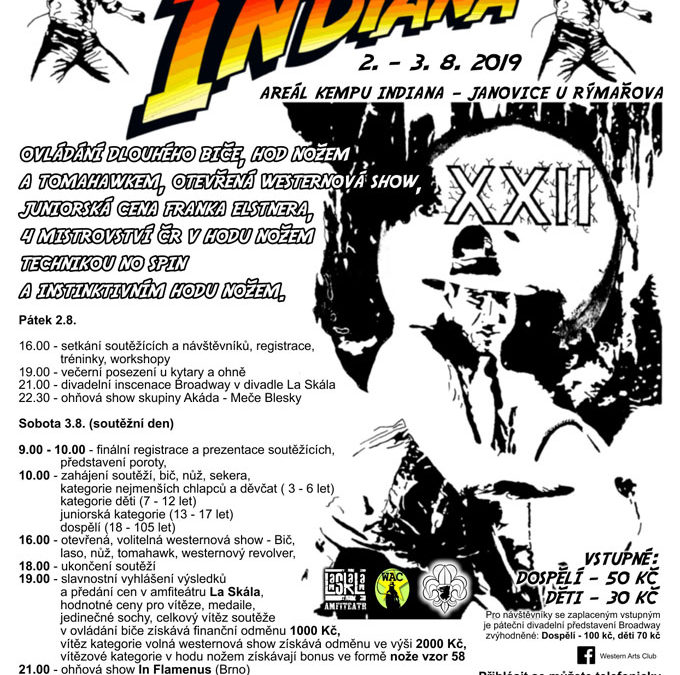 Janovický areál Kemp zahájí Velkou cenu Indiana