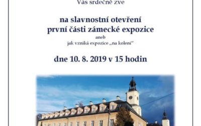Zámek Hošťálkovy otevírá svou první expozici zámeckých interiérů