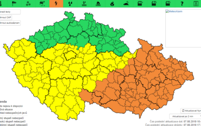 Bruntálsko zasáhnou silné bouřky, meteorologové varují před přívalovými dešti i krupobitím