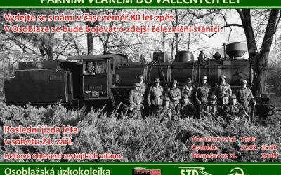 Vydejte se parním vlakem do válečných let