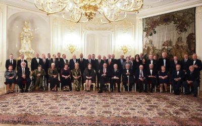 Prezident republiky udělil státní vyznamenání