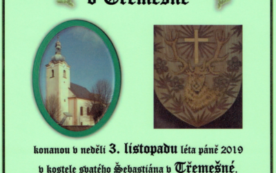 V Třemešné připravují Svatohubertskou mši