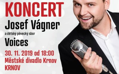 Městské divadlo Krnov uvede Vánoční koncert Josefa Vágnera