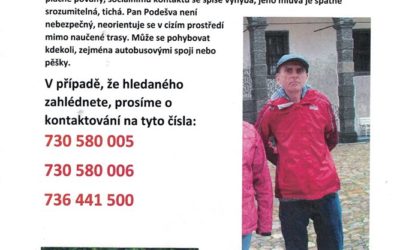 Hledá se Zdeněk Podešva z Opavska, pátrá po něm policie
