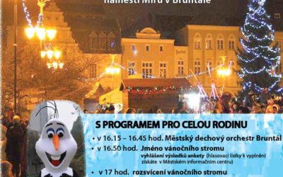Bruntálské náměstí letos ozdobí jedle