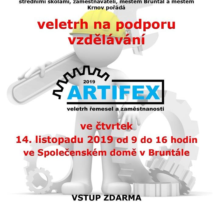 ARTIFEX představí v Bruntále technické profese