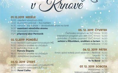 Adventní trhy v Krnově letos ozdobí akrobaté