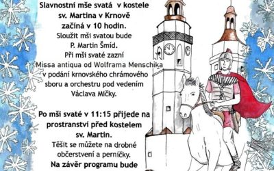 Svatý Martin přijede na bílém koni do Krnova