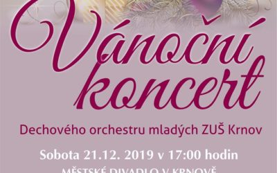 Dechový orchestr mladých ZUŠ Krnov zve na Vánoční koncert