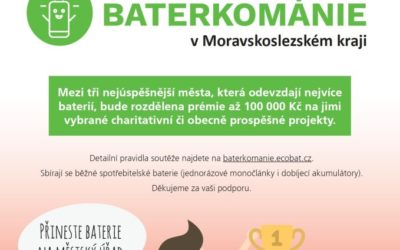 Nominujte projekt, kterému může pomoci Baterkománie